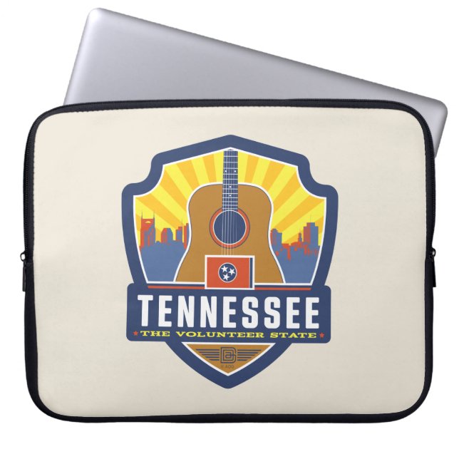 State Pride | Tennessee Laptop Sleeve (Front)