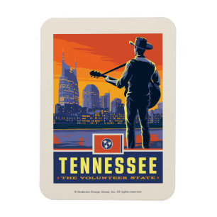 State Pride Tennessee Magnet