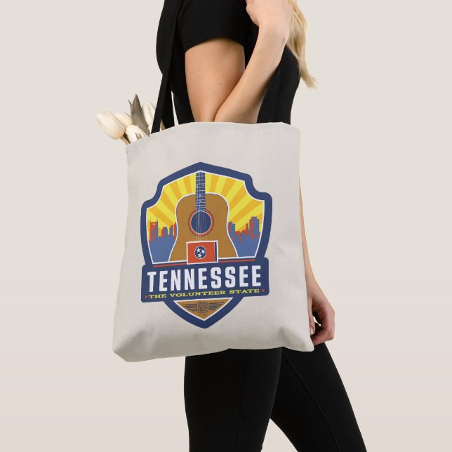 State Pride | Tennessee Tote Bag (Close Up)