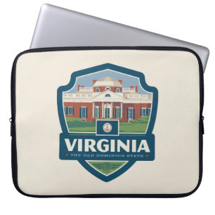 State Pride Virginia Laptop Sleeve