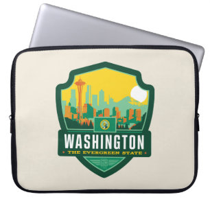 State Pride Washington Laptop Sleeve