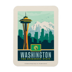 State Pride   Washington Magnet