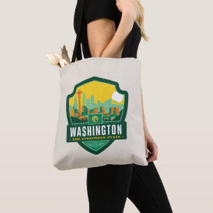 State Pride   Washington Tote Bag