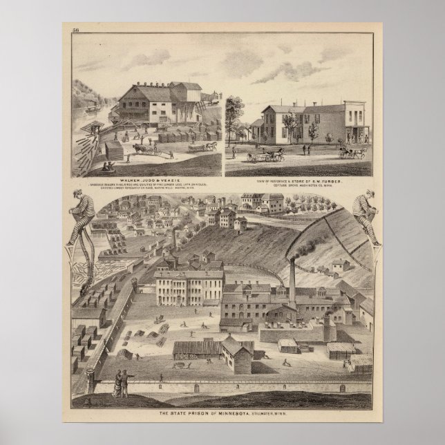 State Prison of Minnesota Poster (Front)