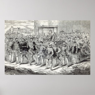 State progress of Queen Elizabeth Poster