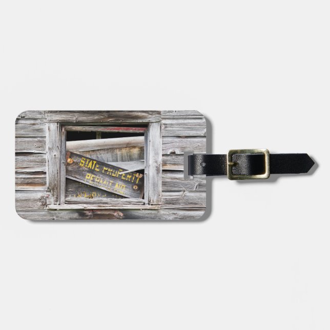 State Property Luggage Tag (Front Horizontal)