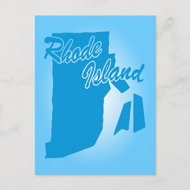 State Rhode Island Postcard (Front)
