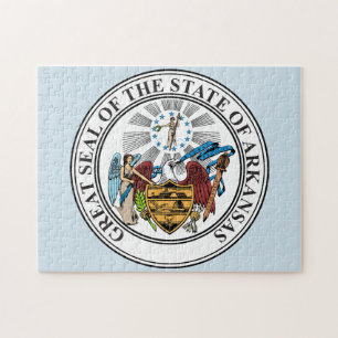 State Seal of Arkansas. Jigsaw Puzzle