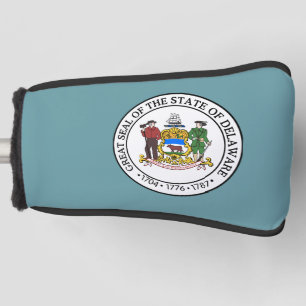 State Seal of Delaware Golf Head Cover
