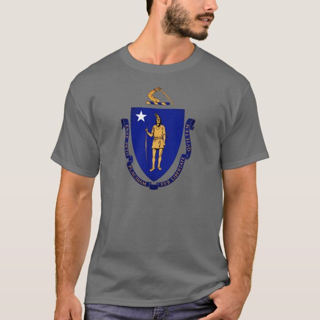 State Seal of Massachusetts T-Shirt (Front)