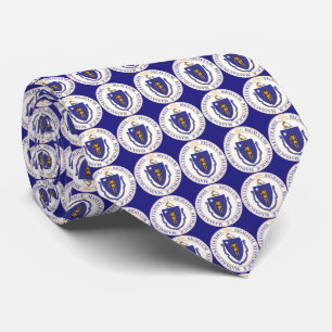 State Seal of Massachusetts Tie