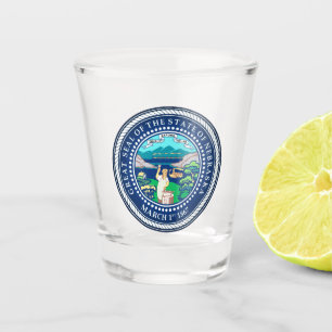 State Seal of Nebraska Shot Glass
