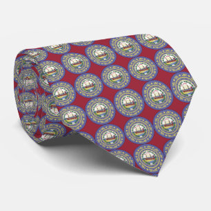 State Seal of New Hampshire Tie