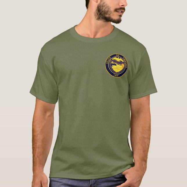 State Seal of Oregon T-Shirt (Front)