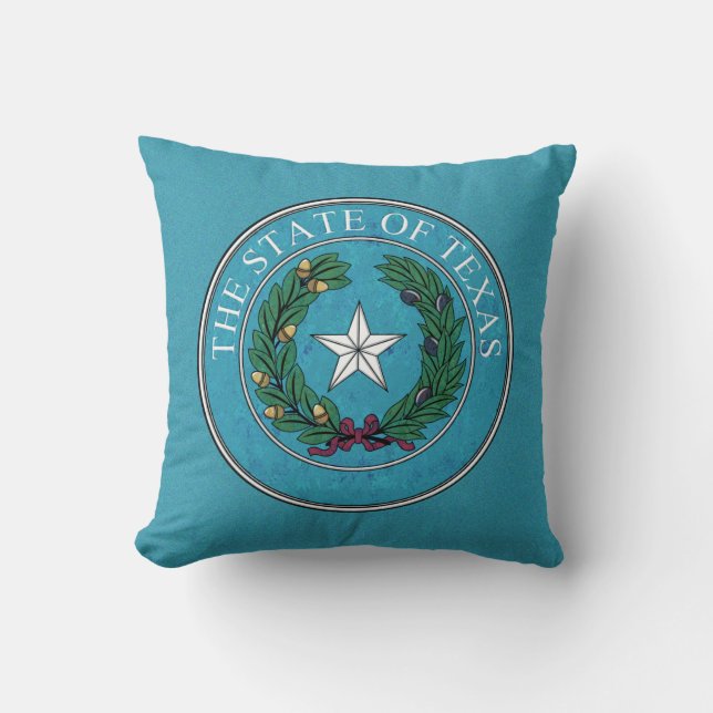 STATE SEAL OF TEXAS CUSHION (Front)