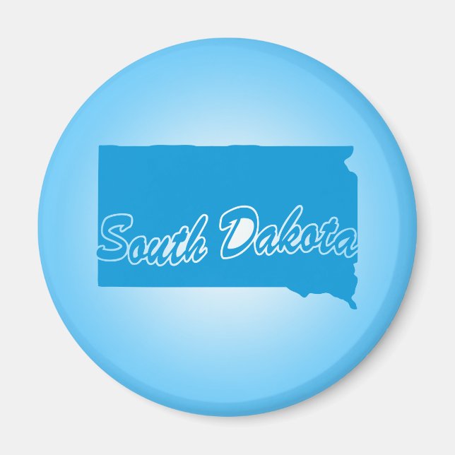 State South Dakota Magnet (Front)