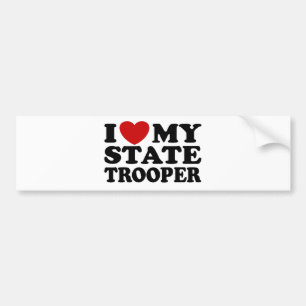 State Trooper Bumper Sticker