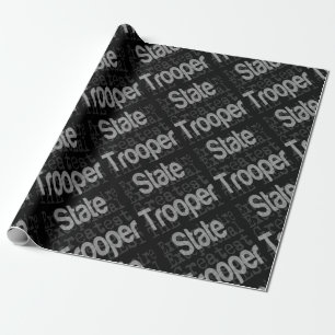 State Trooper Extraordinaire Wrapping Paper