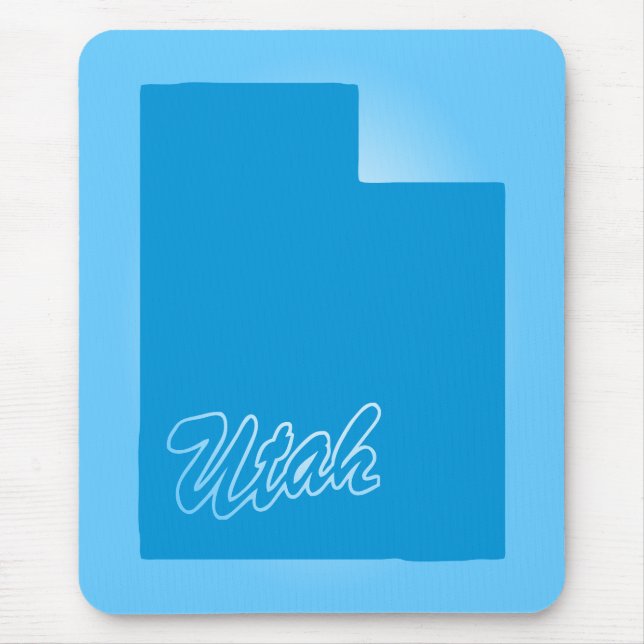 State Utah Mouse Pad (Front)