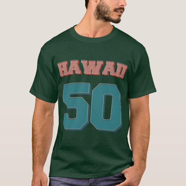 Statehood Day in Hawaii Shirt (Front)