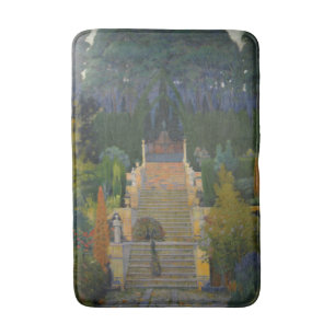 Stately Garden in Palma de Mallorca Bath Mat