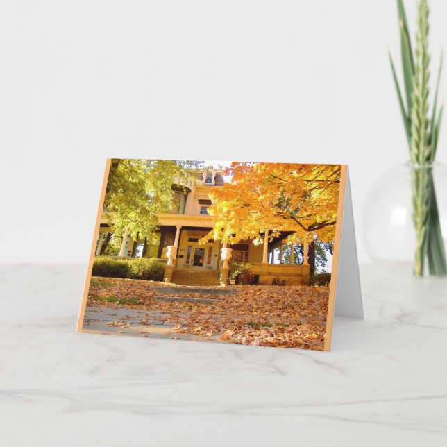 Stately Home. Card (Front)