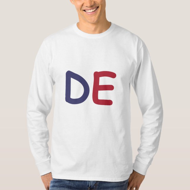 StateMeant USA Delaware DE T-Shirt (Front)