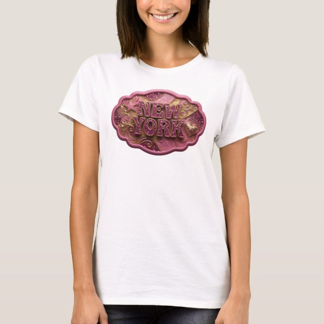 Statement Gold NEW YORK Graphic Tee (Front)