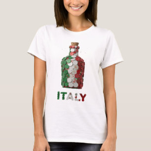 Statement Green ITALY Graphic Design T-Shirt