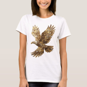 Statement Silver ABSTRACT ART Design T-Shirt