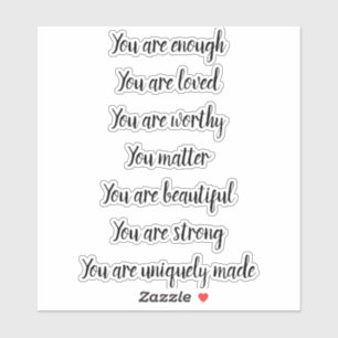 Statements of affirmation