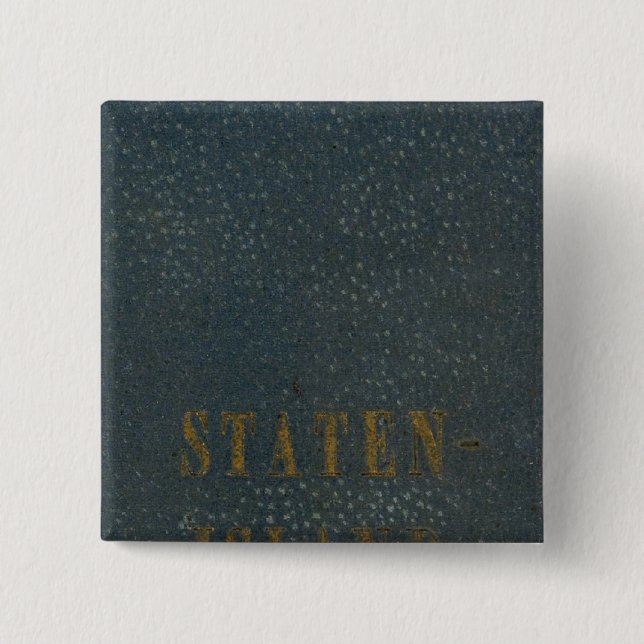 Staten Island 15 Cm Square Badge (Front)