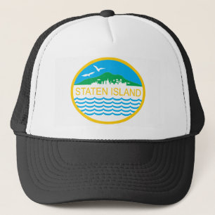Staten Island Borough Flag Trucker Hat