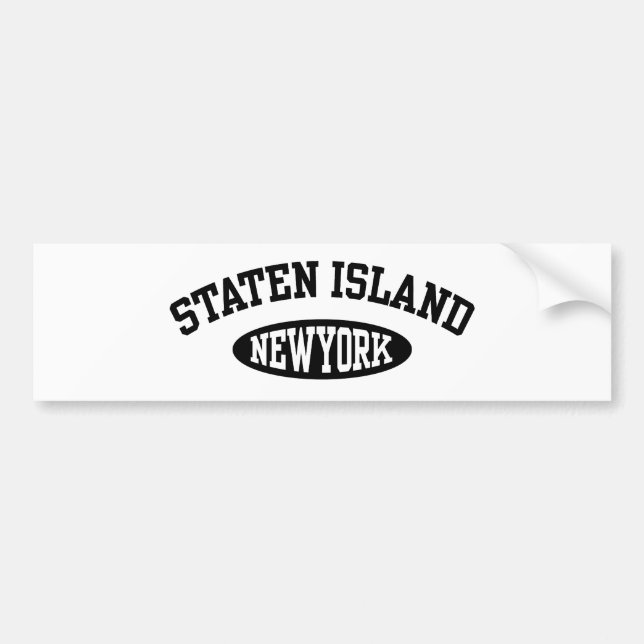 Staten Island Bumper Sticker (Front)