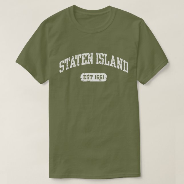 Staten Island Est. 1661 T-Shirt (Design Front)