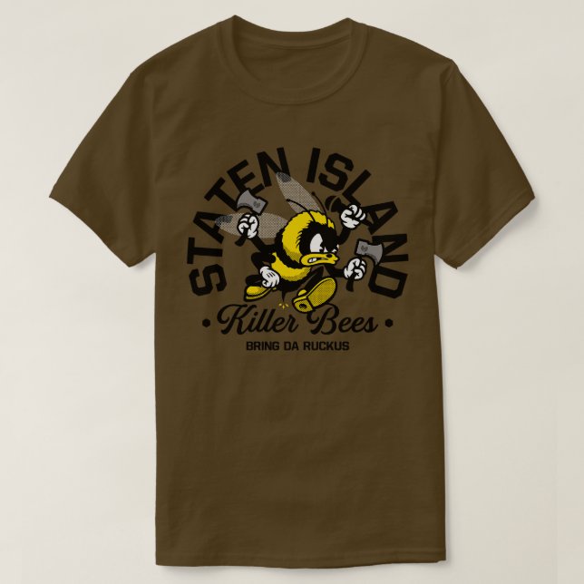 Staten Island Killer Bees T-Shirt (Design Front)