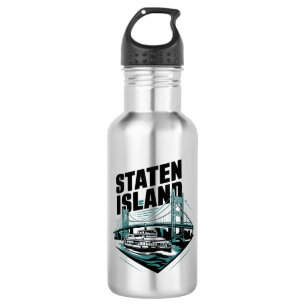 Staten Island New York Ferry 532 Ml Water Bottle