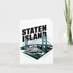 Staten Island New York Ferry Card