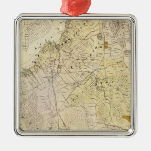 Staten Island North Metal Tree Decoration