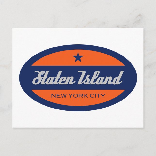 *Staten Island Postcard (Front)