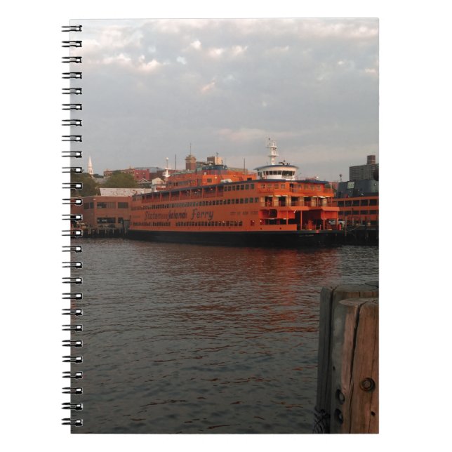 Staten Island Sunrise Spiral Notebook (Front)