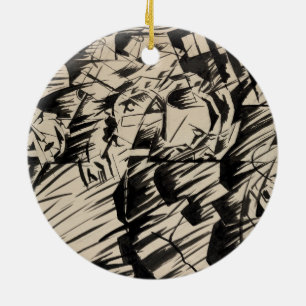 States of Mind Those Who Go Ceramic Tree Decoration