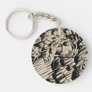 States of Mind Those Who Go Key Ring