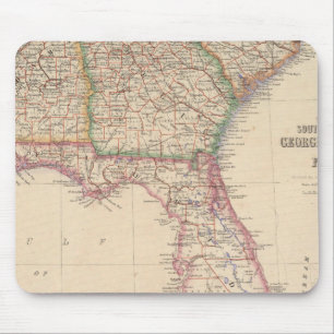 States of South Carolina, Georgia, and Alabama Mouse Pad