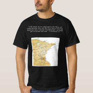 States, provinces, and territories - Minnesota T-Shirt