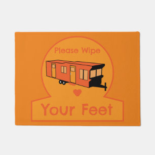 Static Caravan Home Gift Doormat