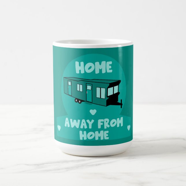 Static Caravan Home Gift Magic Mug (Center)