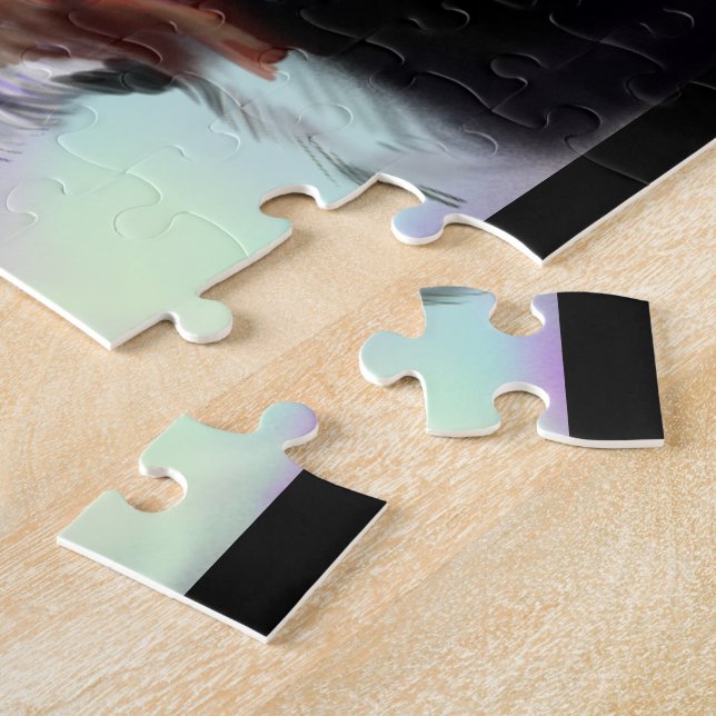 Static Storm Lighting Sabre Jigsaw Puzzle (Side)