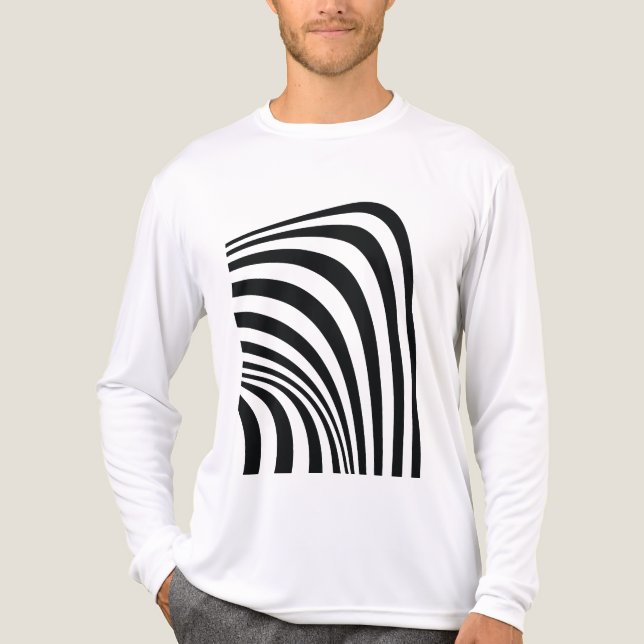 "Static Style" T-Shirt Sweatshirt Tri-Blend Shirt (Front)