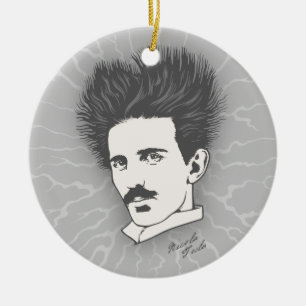 Static Tesla Ceramic Tree Decoration